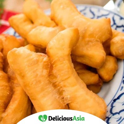 Deep Fried Dough Sticks (Crullers) - Pa Thong Ko